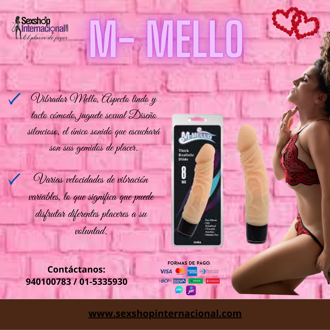 VIBRADOR REALISTA M- MELLO